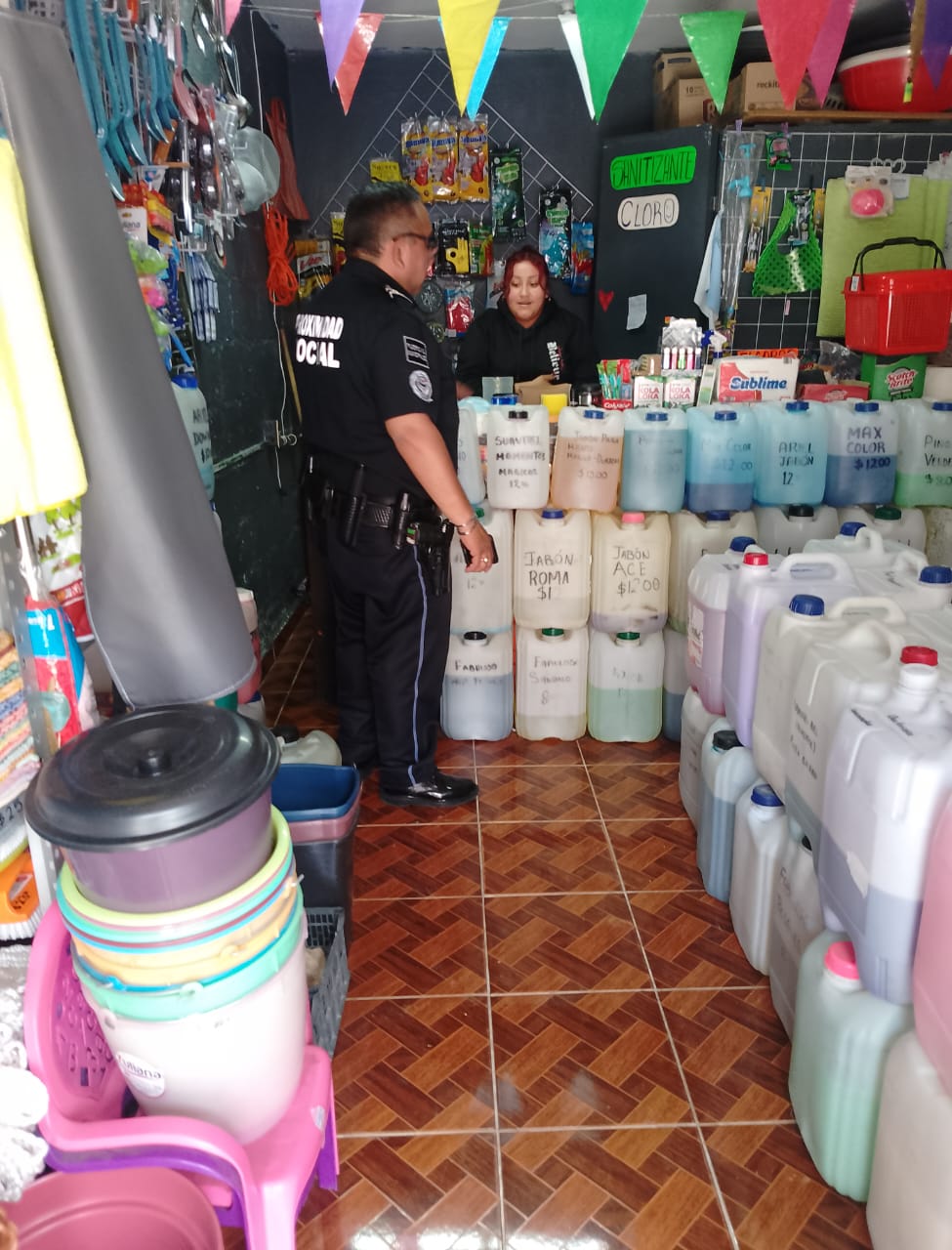 Policía de Chiautempan fortalece proximidad social en Santa Cruz Guadalupe